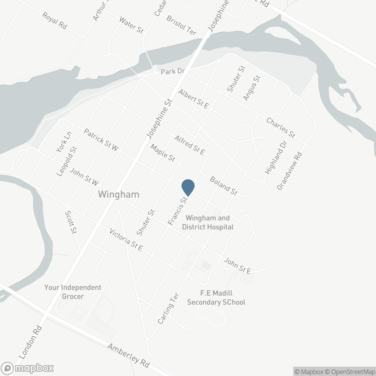 103 PATRICK STREET E, Wingham, Ontario N0G 2N0